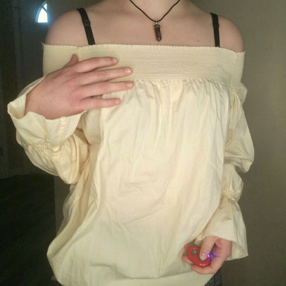 MM6 Maison Margiela Designer Off the Shoulder Top